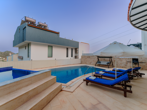  gece  -  Kasım
  | Kalkan Akbel'de Deniz Manzaralı Korunaklı Özel Havuzlu Villa